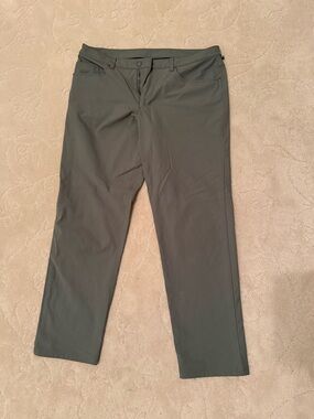 lululemon athletica Men's Olive Green Performance Chinos